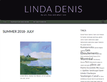 Tablet Screenshot of lindadenis.com